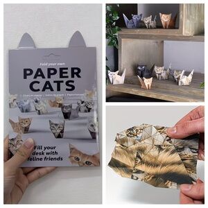 NIP Origami Paper Cats Kit